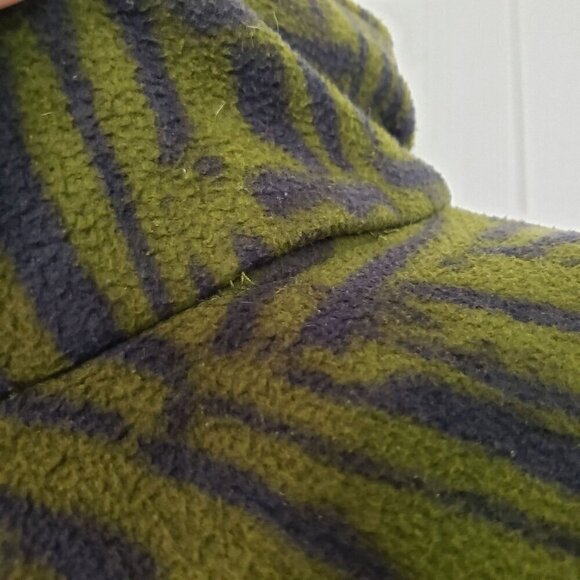 Vintage 90s Nike ACG Fleece Pullover 1/4 Zip Abstract Sweatshirt Mens Size XL - Picture 4 of 15